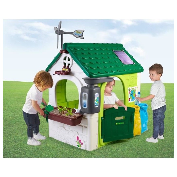 Maison écologique FEBER avec activités d'apprentissage sur la nature et accessoires inclus Maison écologique FEBER avec activités d'apprentissage sur la nature et accessoires inclus