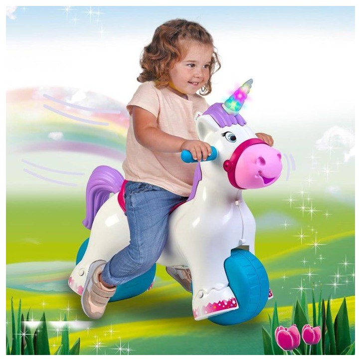 Trotteur 2-en-1 Licorne - FEBER - Baby Unicorn - Avec sons et lumieres - Des 12 mois Trotteur 2-en-1 Licorne - FEBER - Baby Unicorn - Avec sons et lumieres - Des 12 mois