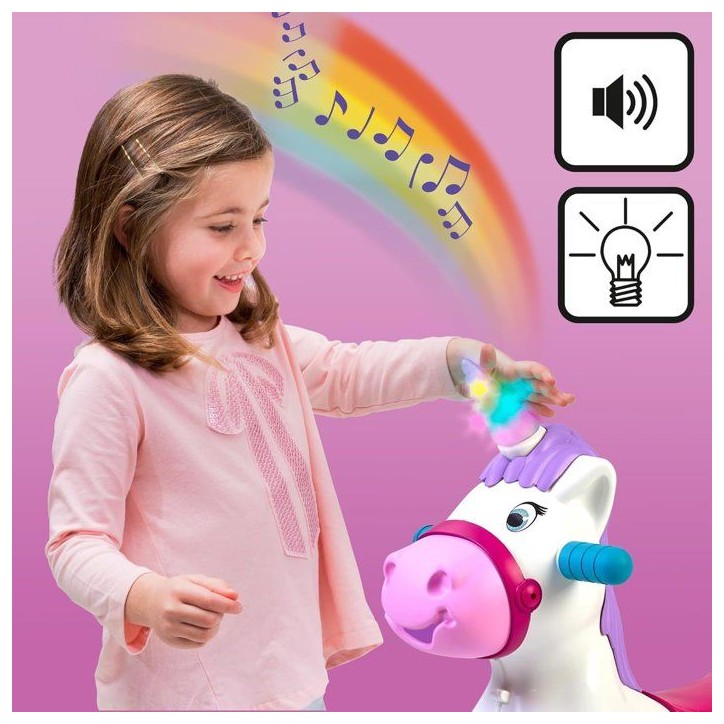 Trotteur 2-en-1 Licorne - FEBER - Baby Unicorn - Avec sons et lumieres - Des 12 mois Trotteur 2-en-1 Licorne - FEBER - Baby Unicorn - Avec sons et lumieres - Des 12 mois