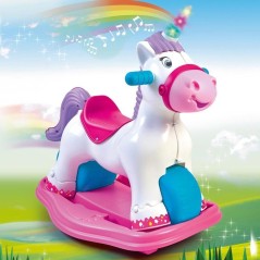 Trotteur 2-en-1 Licorne - FEBER - Baby Unicorn - Avec sons et lumieres