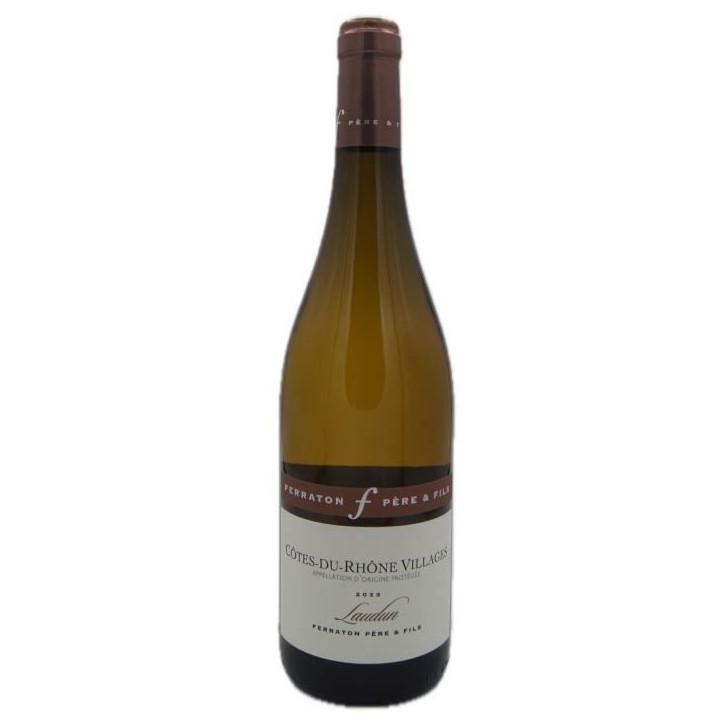 Domaine Ferraton 2023 Côtes du Rhône Villages Laudun - Vin blanc de la Vallée du Rhône