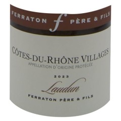 Domaine Ferraton 2023 Côtes du Rhône Villages Laudun - Vin blanc de la Vallée du Rhône