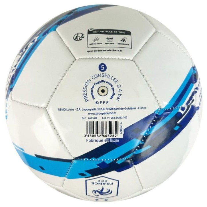 Ballon de football - FFF - Aurora - T5 - 380g Ballon de football - FFF - Aurora - T5 - 380g