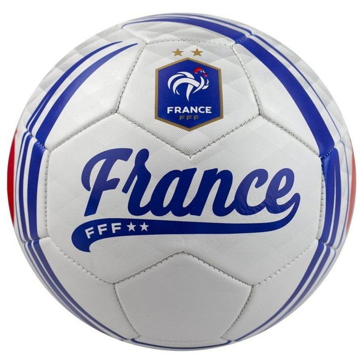 Ballon de football - FFF - Nation - T5 - Blanc