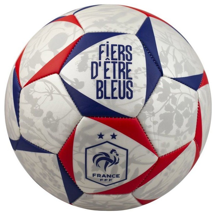 Ballon de football - FFF - Jersey floral - T5 - Tricolore Ballon de football - FFF - Jersey floral - T5 - Tricolore
