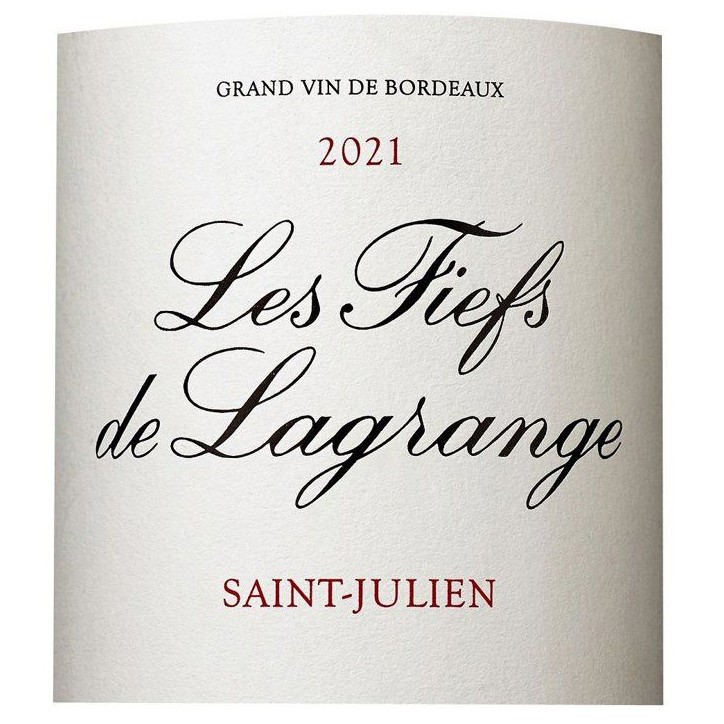 Les Fiefs de Lagrange 2021 Saint-Julien - Vin rouge de Bordeaux