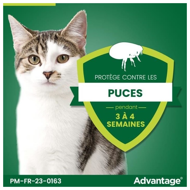 Advantage Solution Antipuce Chat Lapin 1 a 4kg 6 pipettes Advantage Solution Antipuce Chat Lapin 1 a 4kg 6 pipettes