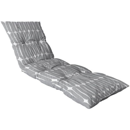 Coussin bain de soleil - JARDIN PRIVE - Flocons Vibration Ombre - 118