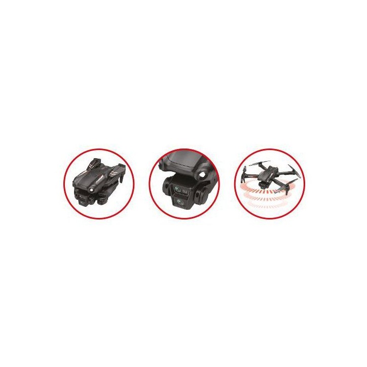 Drone pliable - FLYBOTIC - Wifi - Avec caméra - Vol stationnaire - 2 batteries incluses - Des 14 ans Drone pliable - FLYBOTIC - Wifi - Avec caméra - Vol stationnaire - 2 batteries incluses - Des 14 ans