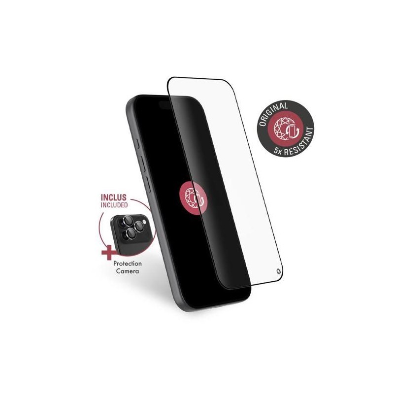 Pack 3 protections objectif - FGOG 2,5D - IPhone17 Pro Max