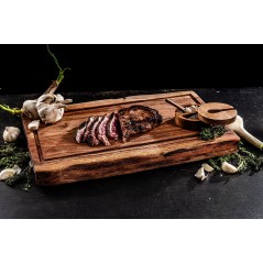 Planche a découper - FORGED - ESSENTIALS - Acacia - 45 x 30 x 3,5 cm
