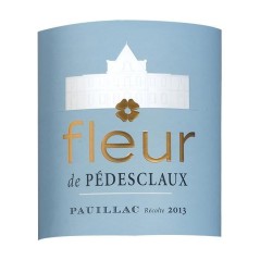 Fleur de Pédesclaux 2013 Pauillac - Vin rouge de Bordeaux