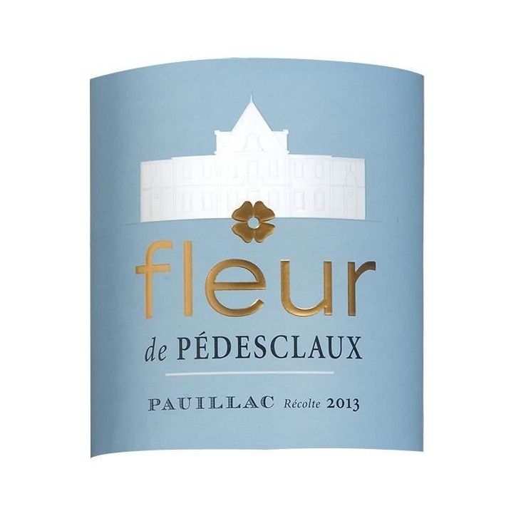 Fleur de Pédesclaux 2013 Pauillac - Vin rouge de Bordeaux