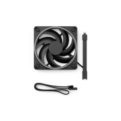 Ventilateur PC - FRACTAL DESIGN - Momentum 14 RGB - FDB - Anneau lumineux ARGB Gen 2 - Contrôle PWM - Noir