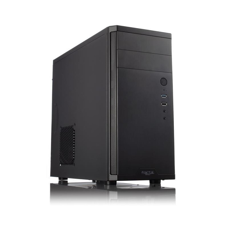 FRACTAL DESIGN BOITIER PC Core 1100 - Noir - Format ATX (FD-CA-CORE-11