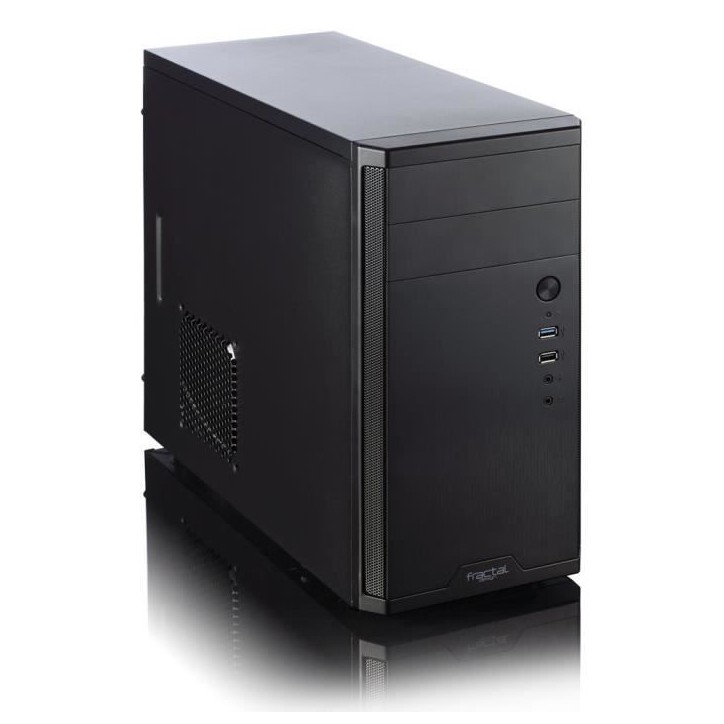 FRACTAL DESIGN BOITIER PC Core 1100 - Noir - Format ATX (FD-CA-CORE-1100-BL) FRACTAL DESIGN BOITIER PC Core 1100 - Noir - Format ATX (FD-CA-CORE-1100-BL)