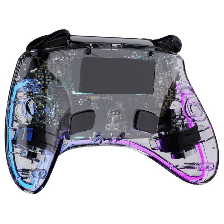 Manette Switch 1&2 - PC Polychroma Sans fil Transparente LED Manette Switch 1&2 - PC Polychroma Sans fil Transparente LED