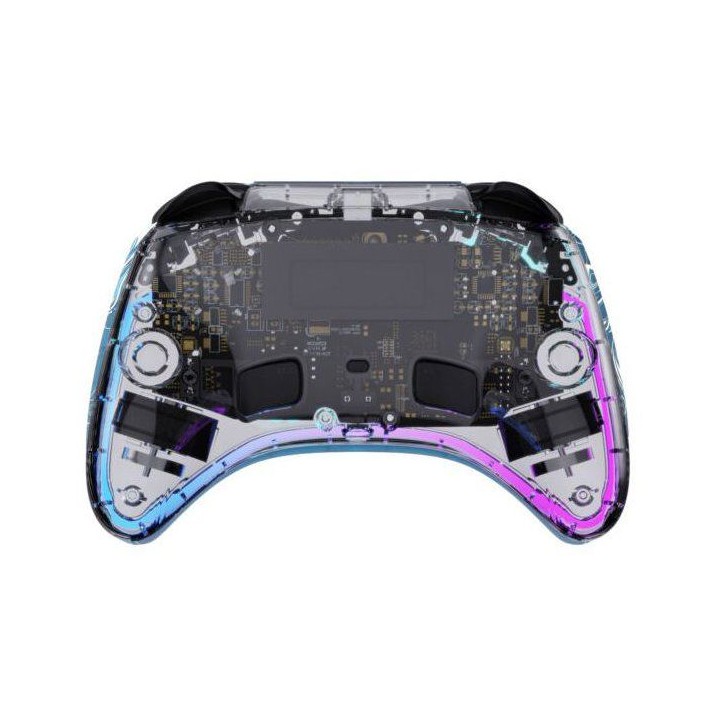 Manette Switch 1&2 - PC Polychroma Sans fil Transparente LED Manette Switch 1&2 - PC Polychroma Sans fil Transparente LED