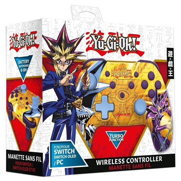 Manette Switch - PC Dark Magician vs Blue-Eyes White Dragon Sans fil Manette Switch - PC Dark Magician vs Blue-Eyes White Dragon Sans fil