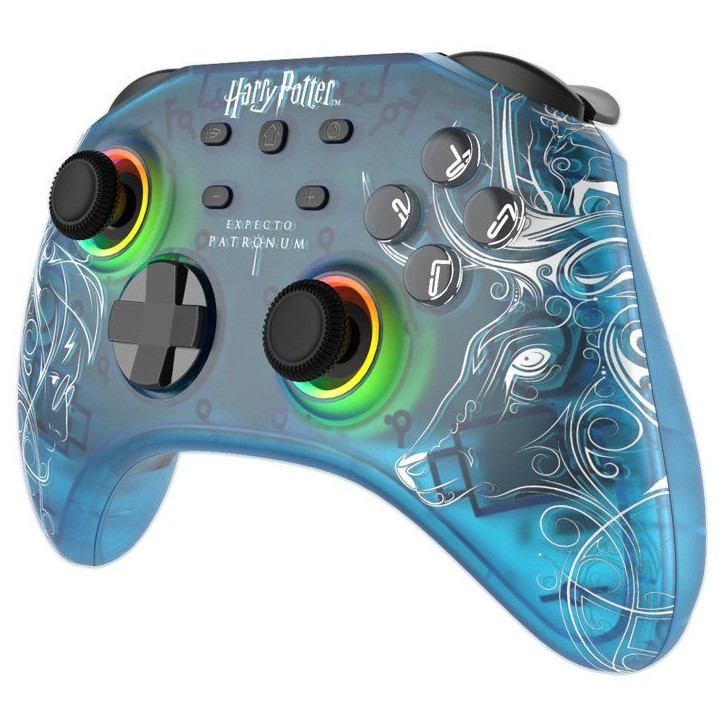 Manette Switch 1&2 - PC Patronus Sans fil RGB Translucide Manette Switch 1&2 - PC Patronus Sans fil RGB Translucide