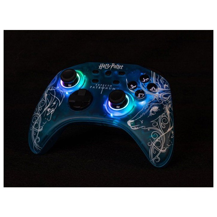 Manette Switch 1&2 - PC Patronus Sans fil RGB Translucide Manette Switch 1&2 - PC Patronus Sans fil RGB Translucide