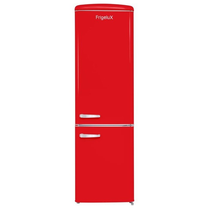 Réfrigérateur combiné - FRIGELUX - CB255RRA++ - 2 portes - 255 L - 55 x 57,5 x 181 cm - Rouge Réfrigérateur combiné - FRIGELUX - CB255RRA++ - 2 portes - 255 L - 55 x 57,5 x 181 cm - Rouge