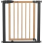 SAFETY 1ST Barriere Simply Close wood & Metal, Pression, 73-80 cm (Max. 94cm), sans vis ni perçage, Ouverture d'une Main, Bois SAFETY 1ST Barriere Simply Close wood & Metal, Pression, 73-80 cm (Max. 94cm), sans vis ni perçage, Ouverture d'une Main, Bois