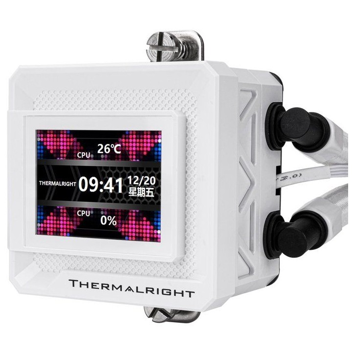 THERMALRIGHT - Frozen Warframe 240 SE ARGB - FROWAR24SEARGB-WH - Watercooling AIO - Ventilateurs 2x 120 mm ARGB - Blanc THERMALRIGHT - Frozen Warframe 240 SE ARGB - FROWAR24SEARGB-WH - Watercooling AIO - Ventilateurs 2x 120 mm ARGB - Blanc