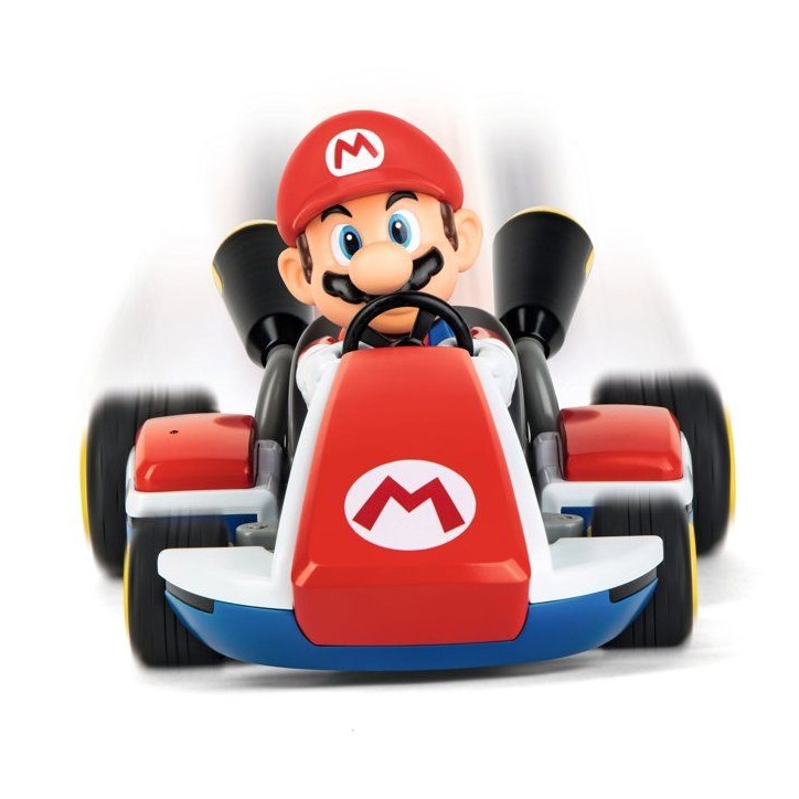 Voiture télécommandée - Mario - Race Kart Sonore - CARRERA - Mario Kart™ - 2,4 GHz - Echelle 1:16 - Des 6 ans Voiture télécommandée - Mario - Race Kart Sonore - CARRERA - Mario Kart™ - 2,4 GHz - Echelle 1:16 - Des 6 ans