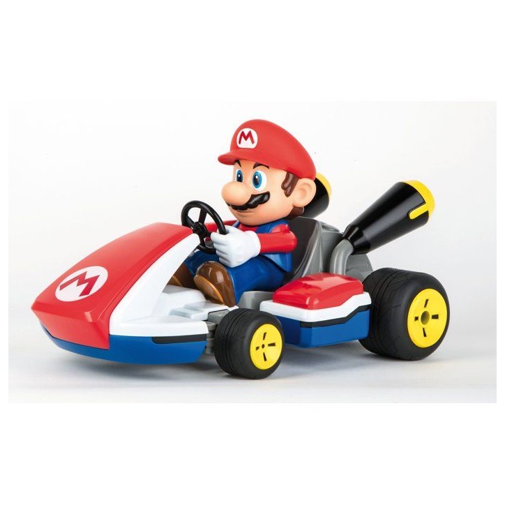 Voiture télécommandée - Mario - Race Kart Sonore - CARRERA - Mario Kart™ - 2,4 GHz - Echelle 1:16 - Des 6 ans Voiture télécommandée - Mario - Race Kart Sonore - CARRERA - Mario Kart™ - 2,4 GHz - Echelle 1:16 - Des 6 ans