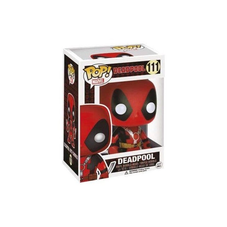 Figurine Funko Pop! - Marvel Deadpool with Two Swords - Vinyle - 111 Figurine Funko Pop! - Marvel Deadpool with Two Swords - Vinyle - 111