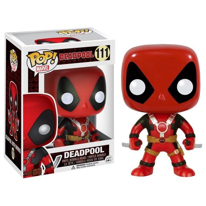 Figurine Funko Pop! - Marvel Deadpool with Two Swords - Vinyle - 111 Figurine Funko Pop! - Marvel Deadpool with Two Swords - Vinyle - 111