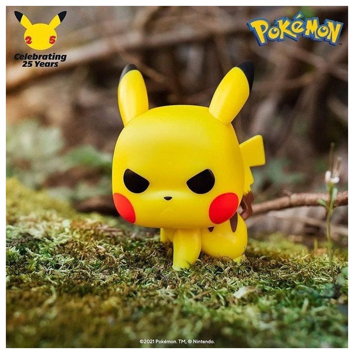 Figurine Funko Pop! - Pokémon Pikachu Position d'Attaque - Vinyle Figurine Funko Pop! - Pokémon Pikachu Position d'Attaque - Vinyle