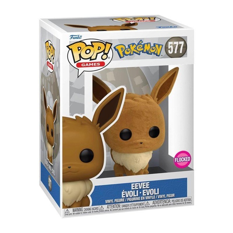 Figurine Funko Pop! - Pokémon Évoli Floqué - Vinyle