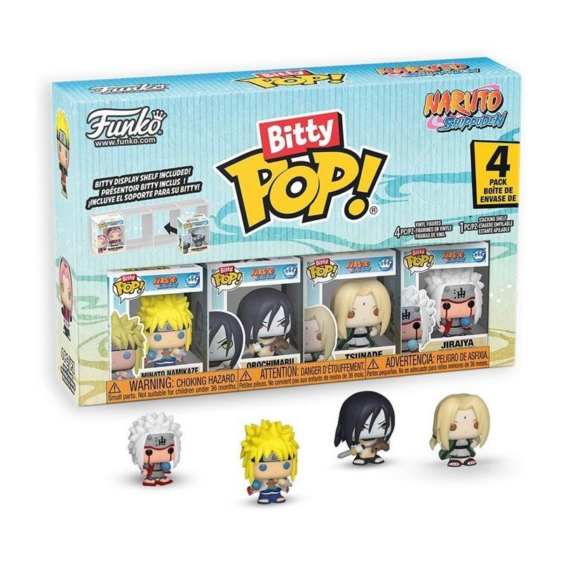 Figurine Funko Bitty POP! - Naruto Shippuden Team 2 - 4-Pack - Vinyle