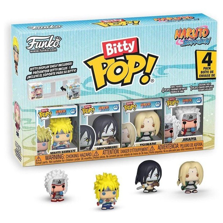 Figurine Funko Bitty POP! - Naruto Shippuden Team 2 - 4-Pack - Vinyle Figurine Funko Bitty POP! - Naruto Shippuden Team 2 - 4-Pack - Vinyle