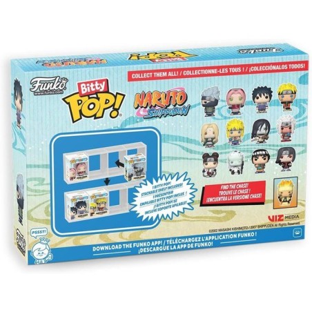 Figurine Funko Bitty POP! - Naruto Shippuden Team 2 - 4-Pack - Vinyle