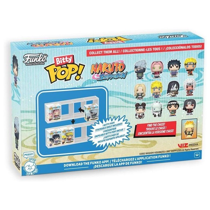 Figurine Funko Bitty POP! - Naruto Shippuden Team 2 - 4-Pack - Vinyle Figurine Funko Bitty POP! - Naruto Shippuden Team 2 - 4-Pack - Vinyle