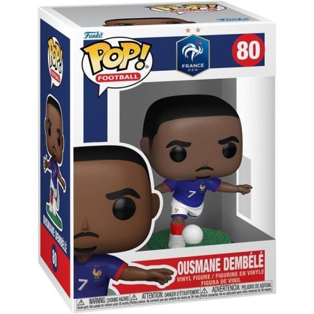 Figurine Funko Pop! - Football France - Ousmane Dembélé - Vinyle Off