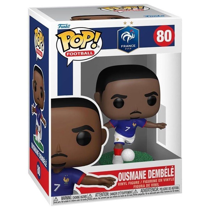 Figurine Funko Pop! - Football France - Ousmane Dembélé - Vinyle Officielle Figurine Funko Pop! - Football France - Ousmane Dembélé - Vinyle Officielle
