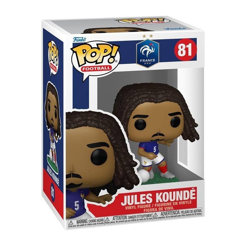Figurine Funko Pop! - Football France - Jules Koundé - Vinyle Officie