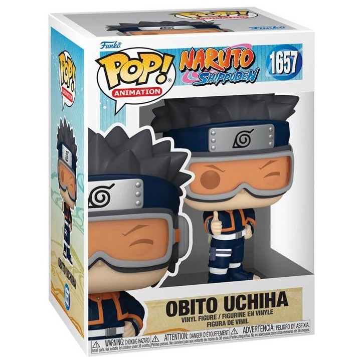 Figurine Funko Pop! - Animation Naruto Shippuden Obito Uchiha Enfant - Vinyle