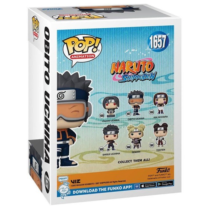 Figurine Funko Pop! - Animation Naruto Shippuden Obito Uchiha Enfant - Vinyle