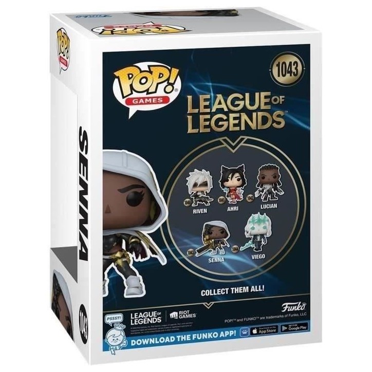 Figurine Funko Pop! - Games League of Legends - Senna - 1 043 Figurine Funko Pop! - Games League of Legends - Senna - 1 043