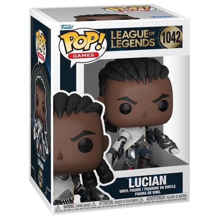 Figurine Funko Pop! - Games League of Legends - Lucian - 1 042 Figurine Funko Pop! - Games League of Legends - Lucian - 1 042