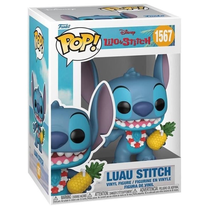 Figurine Funko Pop! Disney : Lilo et Stitch – Luau Stitch 1567 Figurine Funko Pop! Disney : Lilo et Stitch – Luau Stitch 1567