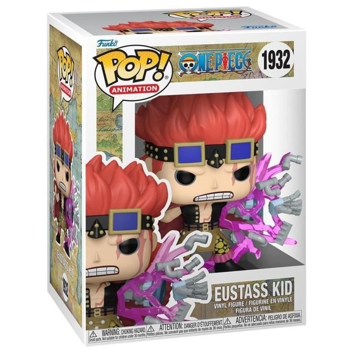 Figurine Funko Pop! - Animation One Piece - Eustass Kid - 1 932 Figurine Funko Pop! - Animation One Piece - Eustass Kid - 1 932