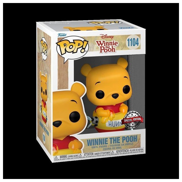 Figurine Funko Pop! - Disney Winnie l'Ourson dans un Pot de Miel - Vinyle