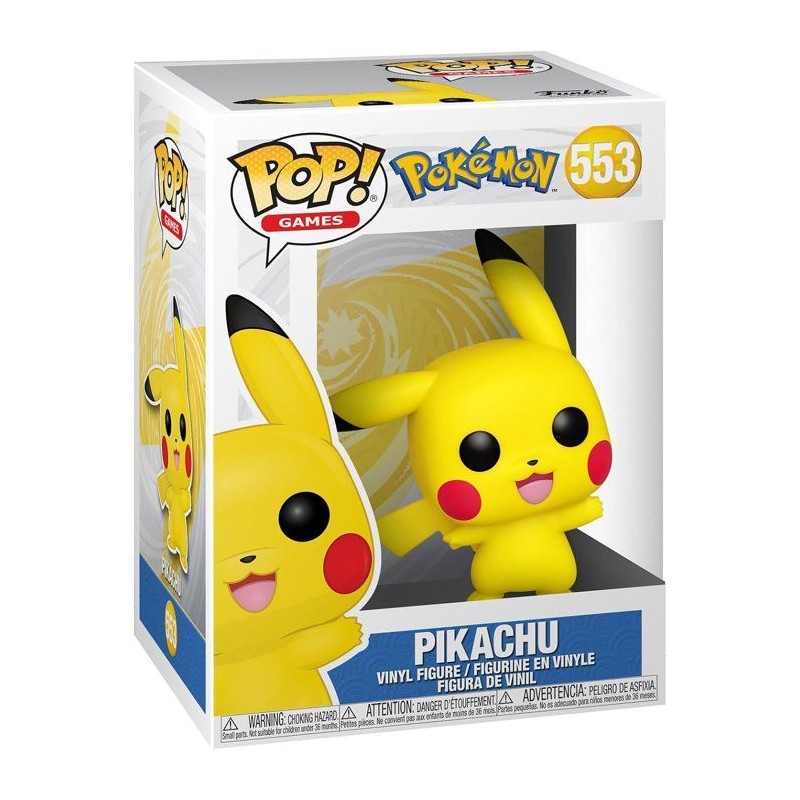 Figurine Funko Pop! - Pokémon Pikachu - 553 - Vinyle