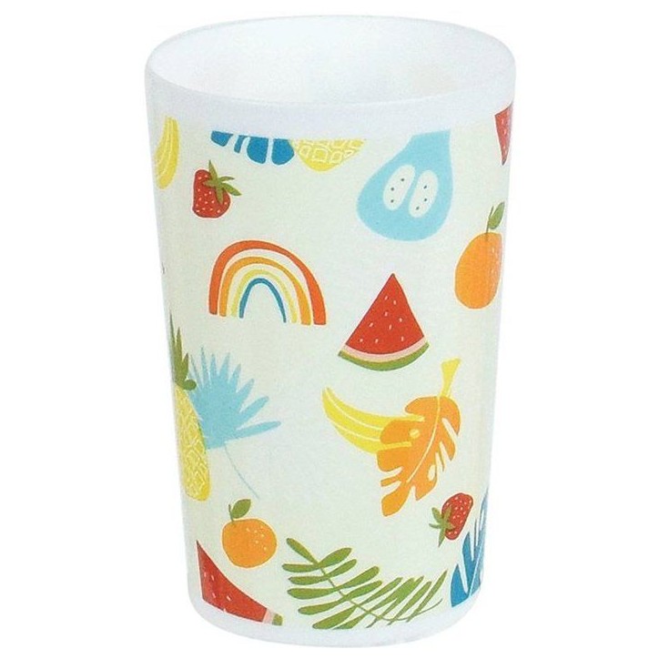 Lot vaisselle - FUN HOUSE - LES AMIS FRUITS - Verre, Assiette creuse Ø16 cm, Assiette plate Ø22 cm, Couverts, Peluche 27 cm Lot vaisselle - FUN HOUSE - LES AMIS FRUITS - Verre, Assiette creuse Ø16 cm, Assiette plate Ø22 cm, Couverts, Peluche 27 cm